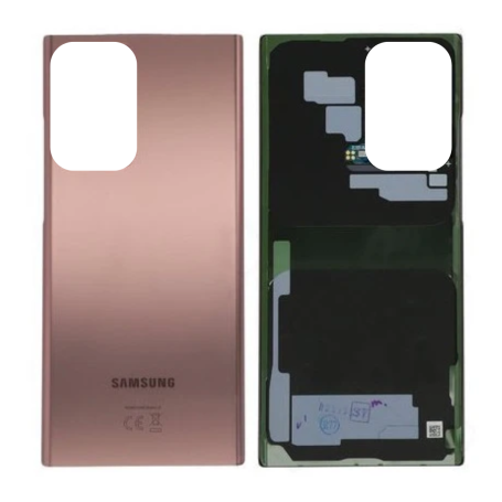 Vitre arrière Samsung Galaxy Note 20 Ultra 4G/5G (N985/N986) sans Contour Lentille Bronze (Original Démontée) - Grade AB