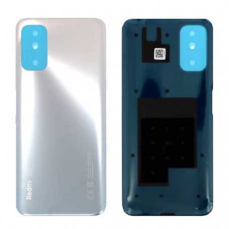 Vitre Arrière Xiaomi Redimi Note 10 5G sans Lentille Argent (Original Disassembled) - Grade A