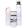 Coffret cadeau 3 pièces Lattafa Yara : Eau de parfum 100 ml - Déodorant 200 ml - Désodorisant 300 ml