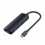 HUB Type-C 4 en 1 DEVIA HDMI + USB3.0 * 2 + PD