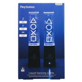 Lampe d'Ambiance Playstation 22 cm avec Lumière Liquide Dansante - Éclairage Original par Paladone