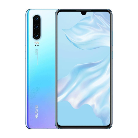 Huawei P30 128 Go Crystal Nacré - Grade A avec Accessoires