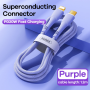 Câble Type-C / Lightning Tressé 20W Remax RC-C063 - 1.2M - Violet