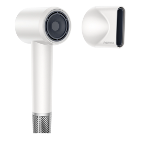 Sèche-cheveux à Ions Négatifs Remax RS-HD06 Blanc - Haute Vitesse et Performance