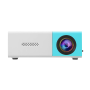 Mini Projecteur intelligent LED HD 4K YG300 800 Lumens WiFi Bluetooth - Bleu