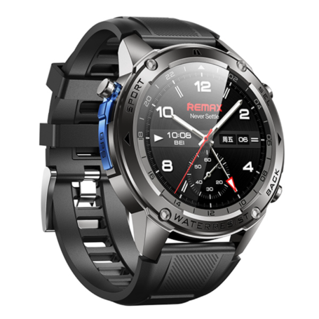 REMAX Watch18 500mAh GPS Positioning Smartwatch for Sports - AMOLED - Tarnish