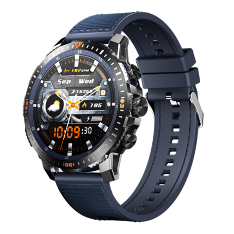 Remax WATCH12 Waterproof Smartwatch 470 mAh - AMOLED Screen - Blue