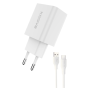 Chargeur Rapide USB 18W + Câble USB/USB-C XSSIVE XSS-AC61W2IN1