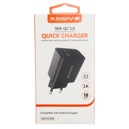 Chargeur USB 18W XSSIVE XSS-AC61B
