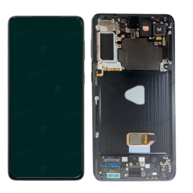 Screen Samsung Galaxy S21 Plus G996 Black with Frame Original Grade A Replacement