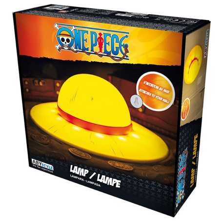 AbyStyle LED Decorative Lamp One Piece Straw Hat - Illuminate Your Space with Pirate Style