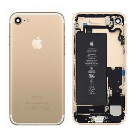 Chassis Complet iPhone 7 Golden - Charging Connector Without Battery (Original Disassembled) Grade B