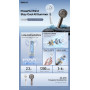 Remax RS-SF01 1200mAh Portable Fan - 3 Speed ​​Modes - Transparent