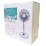Desk Fan, Cooling Device - REMAX RL-FN16 Fan 4.8W 19.5cm - White, wholesale price
