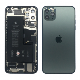 Acheter Châssis Complet iPhone 11 Pro Max Vert avec Connecteur de Charge et Batterie d'Origine - Grade AB