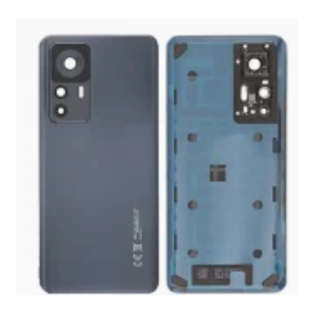 Vitre Arrière Xiaomi Redmi Note12T Noir (Original Démonté) - Grade AB