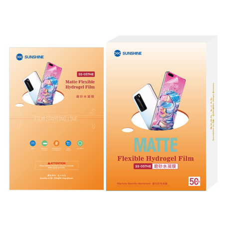 Film Hydrogel Givré SUNSHINE SS-057HE - 50Pcs (Code SUNSHINE)