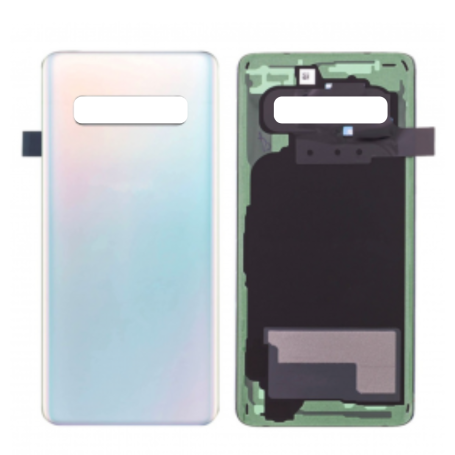 Samsung Galaxy S10E (G970F) Prism White Rear Glass without Contour Lens (Original Disassembled) - Grade AB