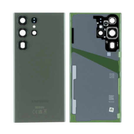 Rear Window Samsung Galaxy S23 Ultra (S918B) Green (Original Disassembled) - Grade AB