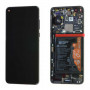 Screen Huawei P40 Black + Frame + Battery (Service Pack)