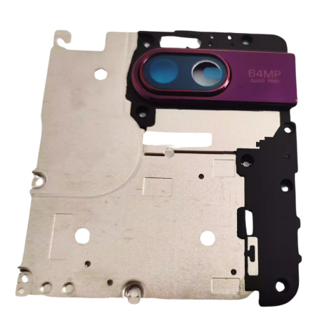 Motorola One Hyper (XT2027-3) Stand Case with Camera - SS58C60316 (Service Pack) - Purple
