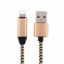 Câble USB / Lightning - 1M avec Adaptateur Chargeant et écoutant de la musique (Compatible)