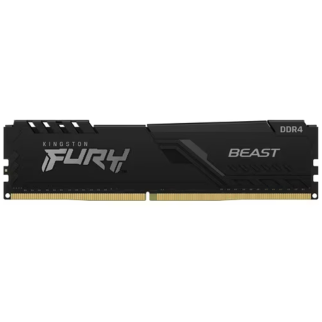 Module de RAM Kingston FURY Beast 16 Go (1x 16 Go) - DDR4-3200/PC4-25600 DDR4 SDRAM - 3200 MHzCL16 - 1,35 V - 288-broches - DIMM