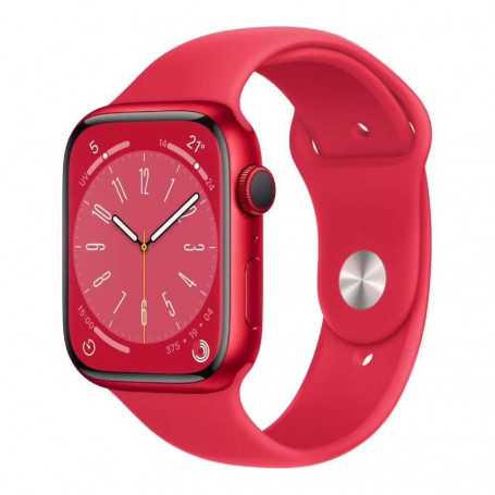 Montre Connectée Apple Watch Series 8 Cellular 41mm Aluminium Rouge avec bracelet - Grade A