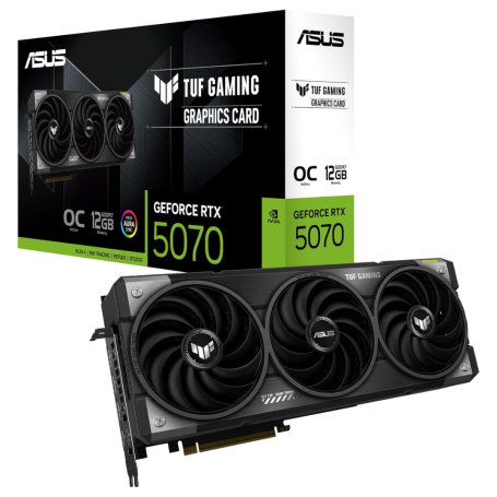 ASUS PRIME GeForce RTX™ 5070 OC Graphics Card – 12GB GDDR7