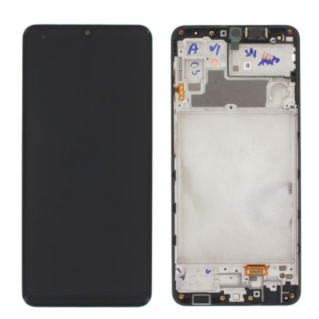 Samsung Galaxy M32 5G (M325) Black Screen + Chassis (OLED)