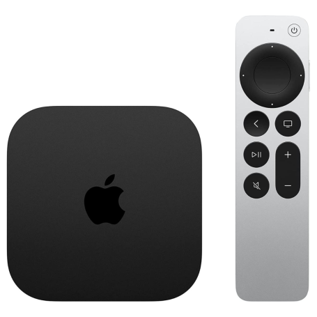 Apple TV 4K 128Go WiFi + Ethernet Noir MN893T/A - Neuf