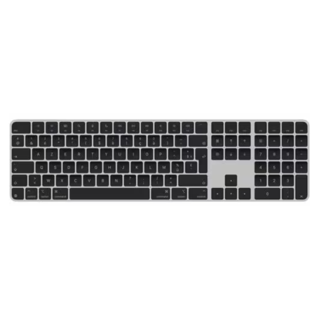Clavier Bluetooth Magic Keyboard avec Touch ID et pavé numérique - Français AZERTY MXK83F/A - Noir (Apple )