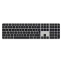 Clavier Bluetooth Magic Keyboard avec Touch ID et pavé numérique - Français AZERTY MXK83F/A - Noir (Apple )