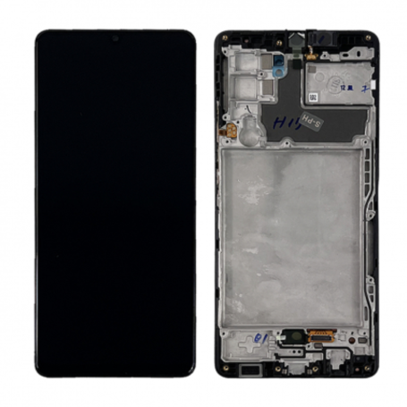 Ecran Samsung Galaxy M42 (M426B) Noir avec Chassis (OLED)
