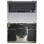 Châssis Complet Apple MacBook Air 13 ″ Black A2681 - Châssis + Batterie + Tactile + Clavier AZERTY - Grade A