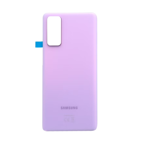 Rear window Samsung Galaxy S20 FE 4G/5G 2020 (G780F/G781B) Without Contour Lens Lavander (Original Disassembled) - Grade A