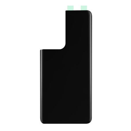 Vitre arrière Samsung Galaxy S21 Ultra 5G (G998B) sans Contour Lentille Phantom Noir (Origine Demonté) - Grade A