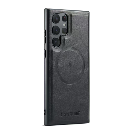 Leather Protective Cover With Magsafe For Samsung