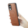 Coque De Protection En Cuir Avec Magsafe Pour Samsung