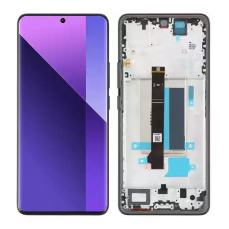 Screen Xiaomi Redmi Note 13 Pro Plus 5G Black + Chassis (Service Pack) - 560002N16U00