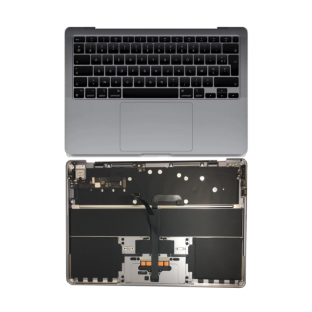Châssis Complet Apple MacBook Air 13 ″ Gris A2681 - Châssis + Batterie + Tactile + Clavier QWERTY- Grade A