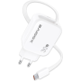 Chargeur Rapide avec câble USB-C rétractable 30W XSSIVE XSS-AC79 - Blanc