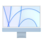iMac 4.5K 24" - 8 Go/512 Go SSD - Apple M1 - Bleu - Comme Neuf avec Chargeur et sans accessoires