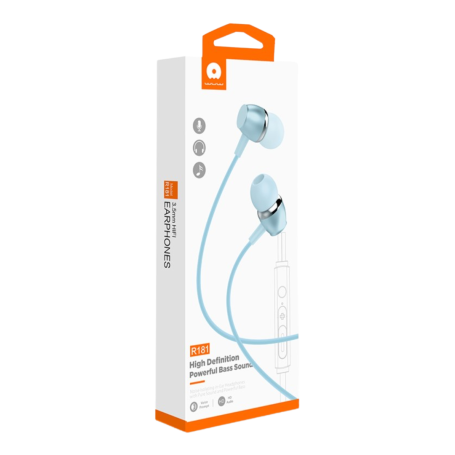 Ecouteurs Kit Main libre Jack 3,5mm Blue (WUW-R181)