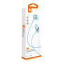 Ecouteurs Kit Main libre Jack 3,5mm Bleu (WUW-R181)