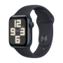 Apple Watch Series SE GPS 40mm Midnight S/M MXE73QL/A - New