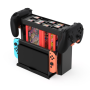 Support de rangement pour interrupteurs pour Switch Dobe TNS-19051B - Noir/Blanc