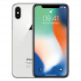 iPhone X 64 Go Argent (Vitre arrière cassé)