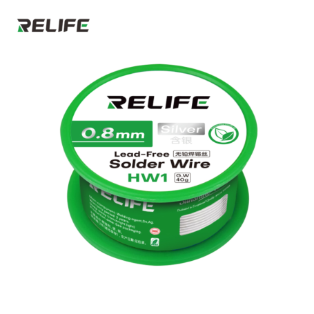 Fil à Souder Sans Plomb RELIFE HW1 0,8 mm/40 g