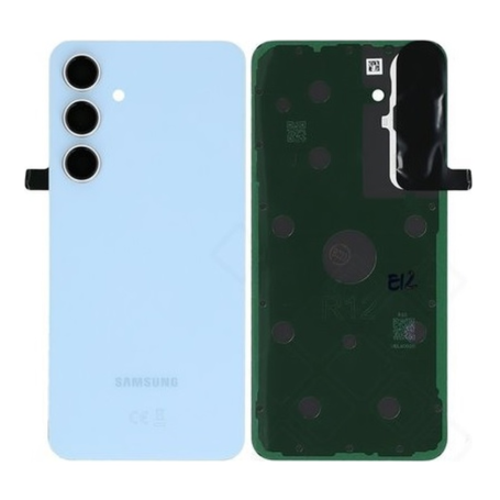 Vitre arrière Samsung Galaxy S24 FE (S721B) Bleu (Service Pack) - GH82-35832E